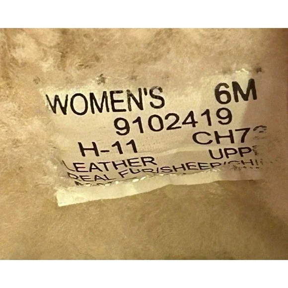 Sperry Top Sider Leather With Lambswool Shoes Womens Size 6M Brown Red Plaid - Picture 10 of 12